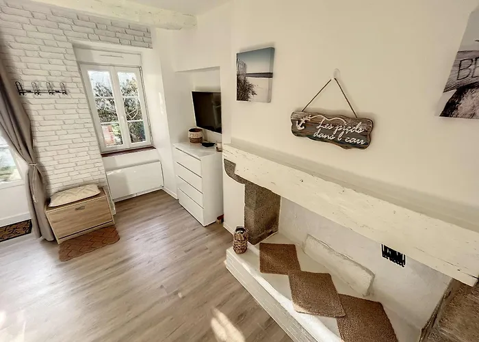 Apartament Refait A Neuf Avec Terrasse - Animaux Admis, Wi-fi Gratuit - Fr-1-361-562 Granville